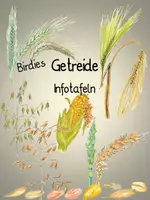 Vorschau - Poster - Getreide Miniwissen zu Hafer, Roggen, Gerste, Mais, Weizen - Deckblatt
