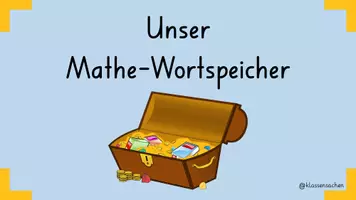 Vorschau - Poster - Wortspeicher Mathematik - Klasse 1/2 - Seite 2