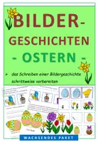 Aperçu - Expériences - Ostern: Bildergeschichte vorbereiten - interaktiv - Page de couverture