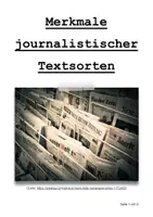 Vorschau - Merkblätter - Materialpaket Merkmale-Sammlung - Deckblatt