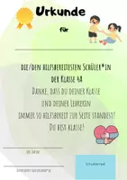 Vorschau - Poster - Abschluss Grundschule - Urkunden-Paket für 4.Klässler + Wimpel - Seite 3