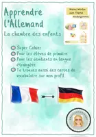 Aperçu - Feuilles d'exercices - Allemand : Cahier "La chambre des enfants" + Vocabulaire - Page de couverture