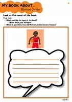 Vorschau - Arbeitsblätter - Reading Diary Michael Jordan | Life | Black History Month *editierbar - Seite 2