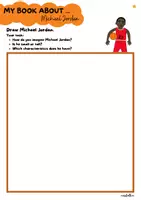 Vorschau - Arbeitsblätter - Reading Diary Michael Jordan | Life | Black History Month *editierbar - Seite 3