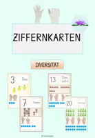 Vorschau - Bildkarten - Ziffernkarten - Deckblatt