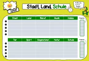 Vorschau - Spiele - Spiel-Vorlage: Stadt, Land, Fluss in der Schul-Version - Seite 2