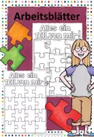 Vorschau - Arbeitsblätter - Arbeitsblätter Alles ein Teil von mir - Deckblatt
