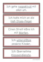 Vorschau - Poster - editierbare Klassenregeln - schlicht und einfach - Seite 2