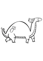 Vorschau - Mal- und Bastelvorlagen - 10 Dinosaurier-Ausmalbilder für Kinder - Seite 3