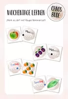 Vorschau - Spiele - Merk es dir! - Wochentage lernen mit Raupe Nimmersatt (Eric Carle) - Deckblatt