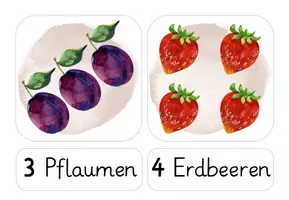 Vorschau - Präsentationen/Tafelbilder - Tafelmaterial zum Nacherzählen der Raupe Nimmersatt (Eric Carle) - Seite 3