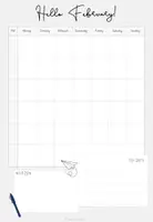 Vorschau - Lehrpläne/Lehrermaterial - Monatsplaner zum Ausdrucken: undatiert - Seite 2