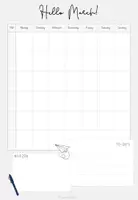 Vorschau - Lehrpläne/Lehrermaterial - Monatsplaner zum Ausdrucken: undatiert - Seite 3