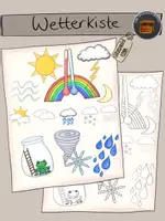 Vorschau - selbst erstellte Cliparts/Grafiken - Wetterkiste - ClipArts Wetter - Deckblatt