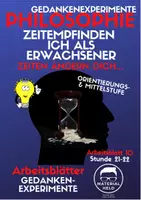 Vorschau - Arbeitsblätter - Zeitempfinden (Gedankenexperimente 10) - Seite 1