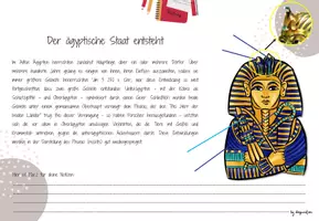 Vorschau - Arbeitsblätter - UR3 Eine Frühe Hochkultur: Die Ägypter - 3.-4., 6.-8. Stunde Lernheft: Von Pyramiden, Pharaonen und Hieroglyphen - Das Leben im Alten Ägypten (Basisversion) - Seite 3