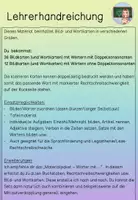 Vista previa - Presentaciones - Wörter mit Doppelkonsonanten - Mitlautverdopplung (XXL Paket) - página 2