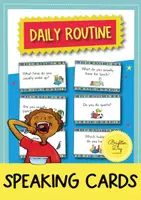 Vorschau - Aufgabenkarten - Daily Routine Speaking Cards; 39 Gesprächskarten (Englisch) - Deckblatt