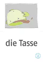 Vorschau - Bildkarten - Bildkarten Deutsch: Geschirr 1 - Seite 3