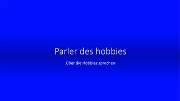 Vorschau - Präsentationen/Tafelbilder - Parler de ses hobbies Simon Bigagli - Seite 1