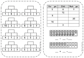Vorschau - Arbeitsblätter - Fit in Klasse 2 - Wiederholungsheftchen Mathe - Seite 3