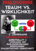 Vorschau - Arbeitsblätter - Umgang mit philosophischen Positionen (TRÄUME AB 3) - Deckblatt
