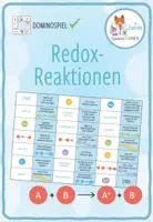 Vorschau - Spiele - Redoxreaktionen – Domino Spiel - Deckblatt