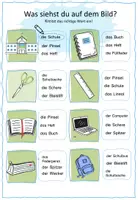 Vorschau - Arbeitsblätter - Schule Themenheft Wortschatz - Seite 2