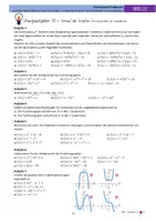 Vorschau - Unterrichtsreihen - Ganzrationale Funktionen – Verlauf der Graphen (Grenzverhalten) - Seite 2