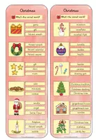 Vorschau - Spiele - Christmas- Klammerkarten - Vokabeltraining - Seite 3