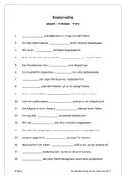 Vorschau - Arbeitsblätter - Konzessivsätze (mit Lösung) - Deckblatt