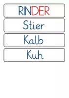 Vorschau - Präsentationen/Tafelbilder - Bauernhof & Tierfamilien: Tafelmaterial - Sachunterricht - Kl. 1/2 - Seite 3