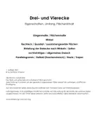 Vorschau - Arbeitsblätter - Arbeitsheft Drei- und Vierecke mit Erklärvideos, Onlineübungen und Lösungen - Seite 3