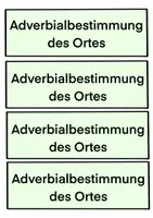 Vorschau - Präsentationen/Tafelbilder - Tafelkarten Satzglieder - Seite 3