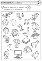 Vorschau - Stundenentwürfe - Buchstabe E / e - Einführung in GRUNDSCHRIFT - inklusive Geschichte und Puzzle - Seite 2
