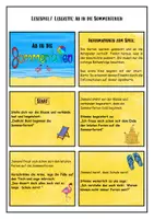 Vorschau - Spiele - Lesespiel / Lesekette - Ab in die Sommerferien! - Seite 1