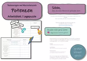 Vorschau - Arbeitsblätter - Materialpaket - Potenzen - Seite 3