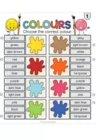Vista previa - Juegos / Gamificación - COLOURS - Clip Cards (2 versions) - página 2