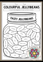 Vista previa - Hojas de trabajo - COLOURS - Colourful Jellybeans - Worksheet - Portada