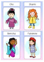 Vorschau - Arbeitsblätter - Children around the world - Guessing game, 2-fach differenziert - Seite 3