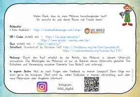 Vorschau - Stundenentwürfe - QR Lesespur / Lesespaziergang Zirkus - Klasse 3-5 (mit interaktivem Quiz) - Seite 1