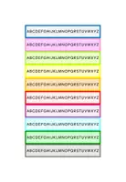 Vorschau - Fördermaterial/Inklusion - Federmäppchen-Alphabet (ABC) - Seite 2
