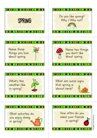 Vorschau - Lehrpläne/Lehrermaterial - Spring Speaking Cards; 39 Gesprächskarten (Englisch) - Seite 3