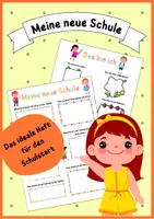 Vorschau - Arbeitsblätter - Meine neue Schule - Kennenlernheft für den Schulstart - Deckblatt