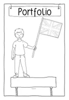 Vorschau - Arbeitsblätter - Portfolio | Deckblätter | Englisch - Seite 3