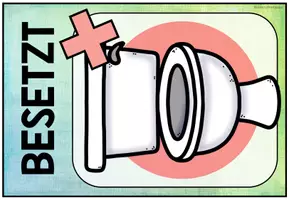 Vorschau - Poster - TOILETTENAMPEL / TOILETTEN SCHILDER fürs Klassenzimmer (Classroom Management) Version 2021 - Seite 2