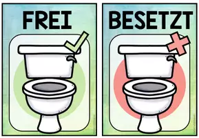 Vorschau - Poster - TOILETTENAMPEL / TOILETTEN SCHILDER fürs Klassenzimmer (Classroom Management) Version 2021 - Seite 3