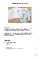 Vorschau - Mal- und Bastelvorlagen - Kunst Winter, Blaumeisen im Schnee, Grundschule - Seite 1
