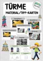 Vorschau - Arbeitsblätter - Materialpaket Türme - Deckblatt