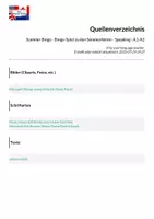 Vorschau - Arbeitsblätter - Summer Bingo - Bingo-Spiel zu den Sommerferien - Speaking - A1-A2 - Seite 3